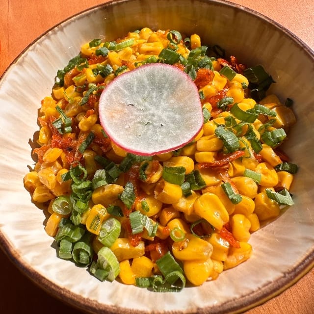 Stir Fried Corn.